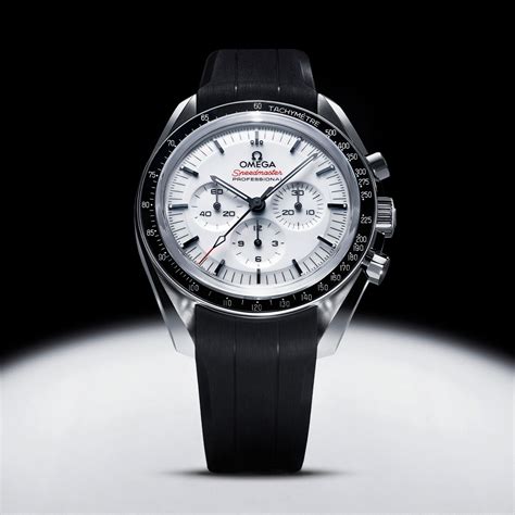 omega speedmaster professional white dial|Omega Speedmaster reduced white dial.